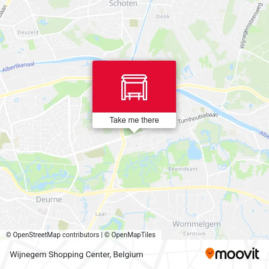 Wijnegem Shopping Center map