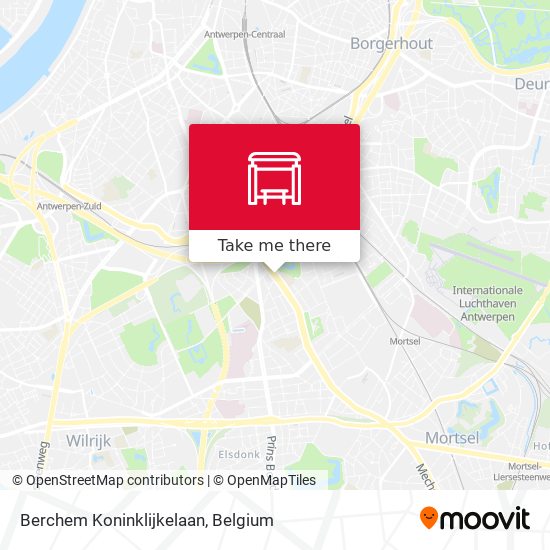 Berchem Koninklijkelaan plan