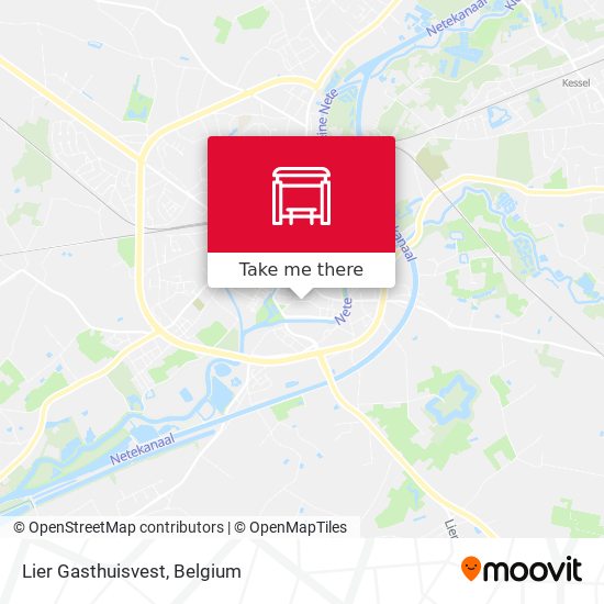 Lier Gasthuisvest map