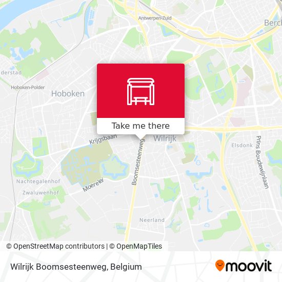 Wilrijk Boomsesteenweg plan