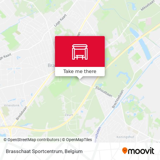 Brasschaat Sportcentrum plan