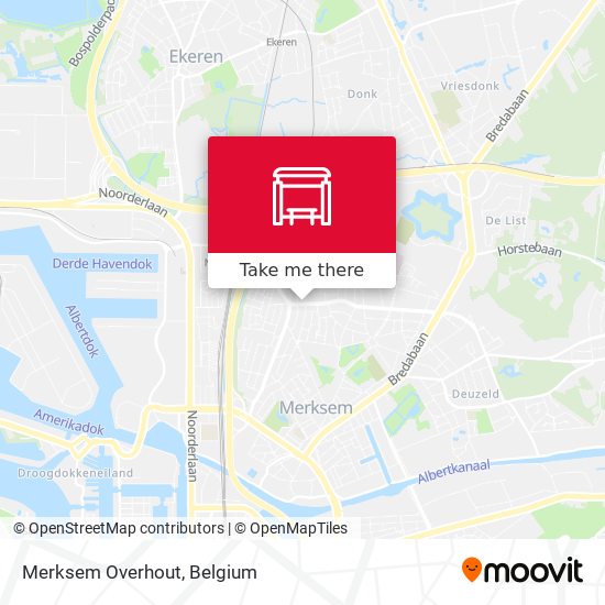 Merksem Overhout plan