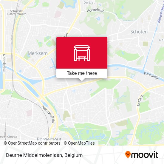 Deurne Middelmolenlaan plan