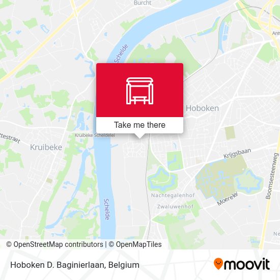 Hoboken D. Baginierlaan plan