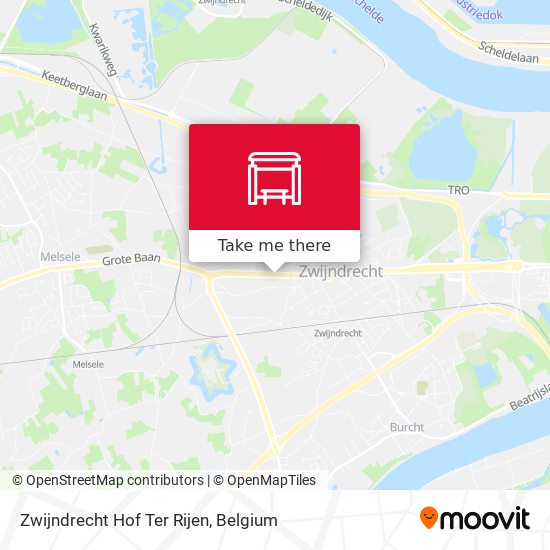 Zwijndrecht Hof Ter Rijen map