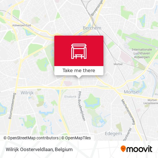 Wilrijk Oosterveldlaan plan