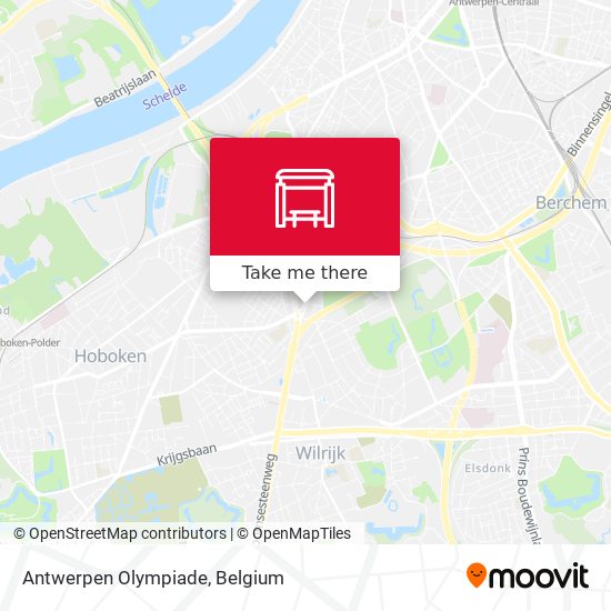 Antwerpen Olympiade plan