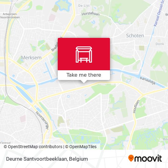 Deurne Santvoortbeeklaan plan