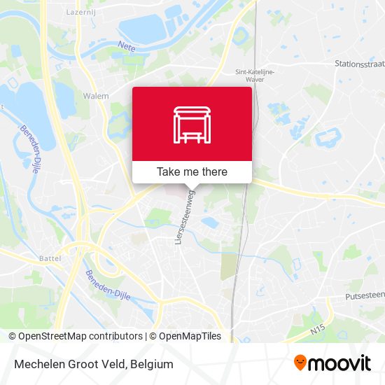 Mechelen Groot Veld plan