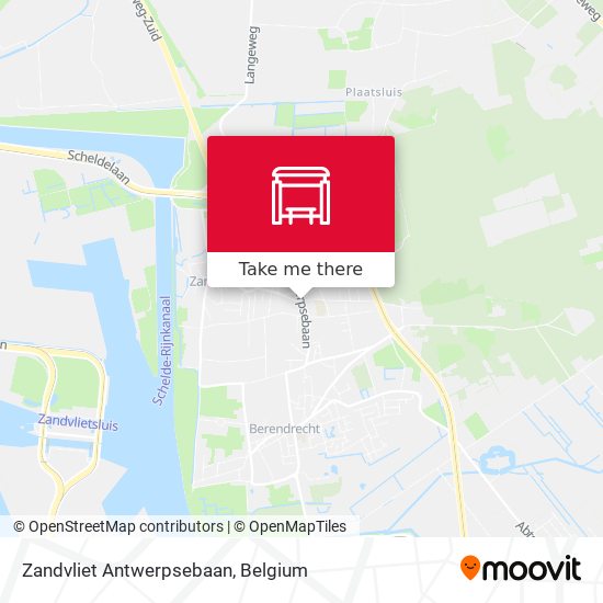 Zandvliet Antwerpsebaan plan