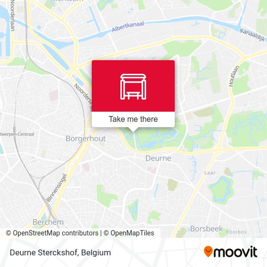 Deurne Sterckshof map