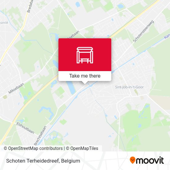 Schoten Terheidedreef plan
