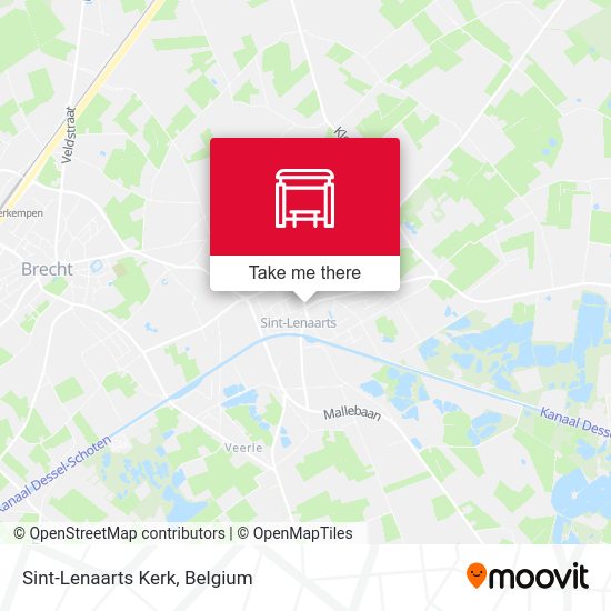 Sint-Lenaarts Kerk plan