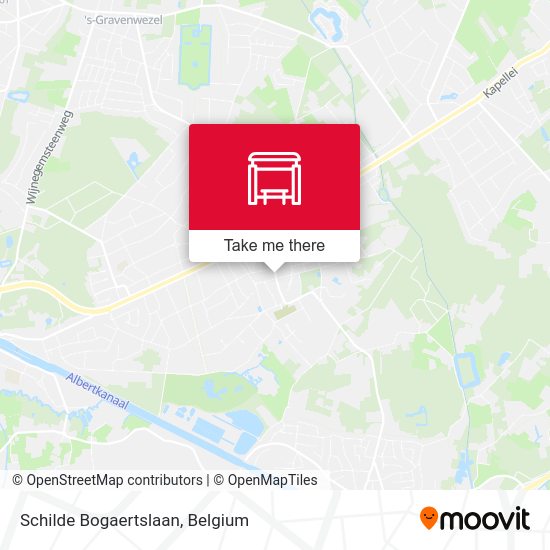 Schilde Bogaertslaan plan