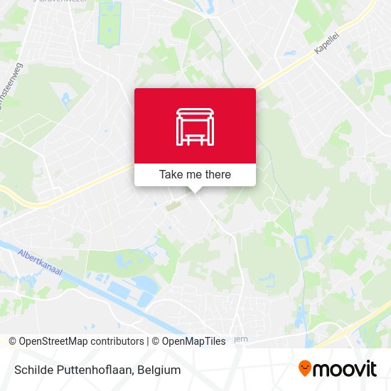 Schilde Puttenhoflaan plan