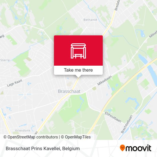 Brasschaat Prins Kavellei plan