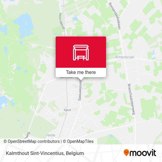 Kalmthout Sint-Vincentius plan