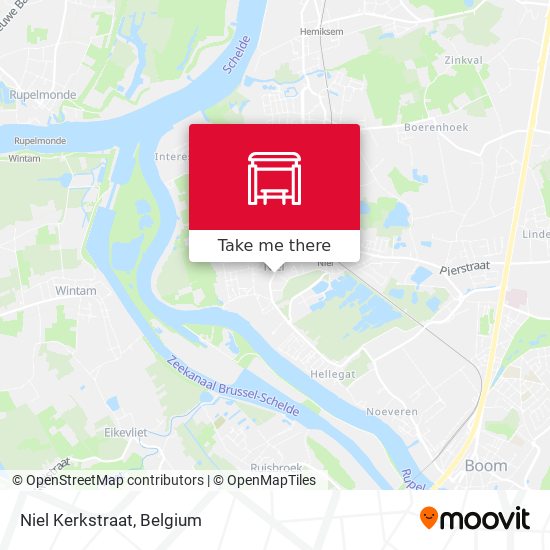 Niel Kerkstraat map
