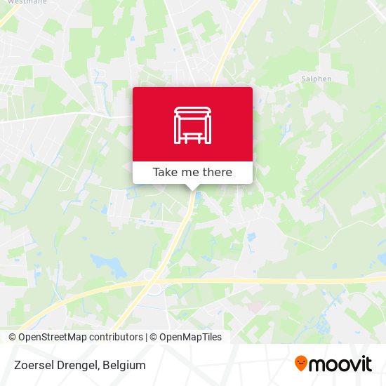 Zoersel Drengel map