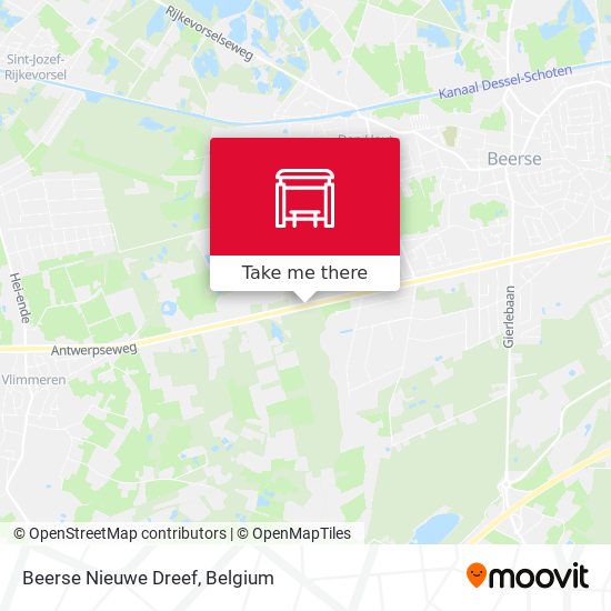 Beerse Nieuwe Dreef map