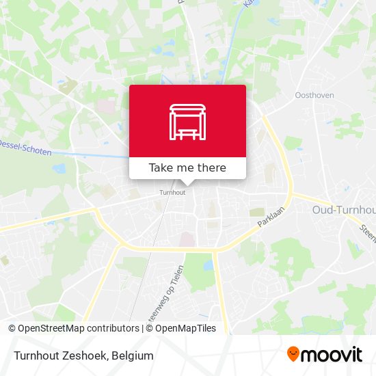 Turnhout Zeshoek map
