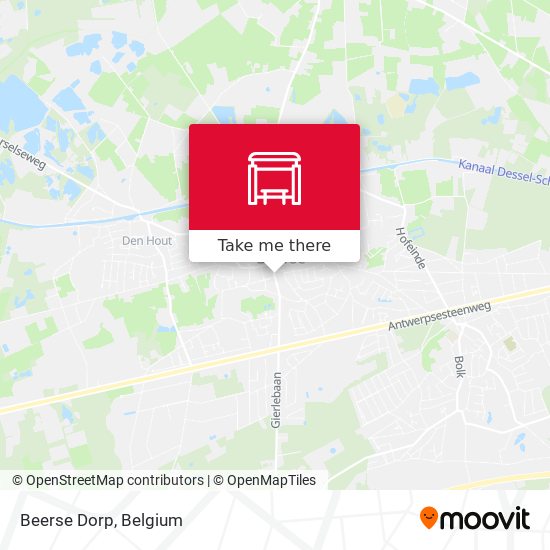 Beerse Dorp map