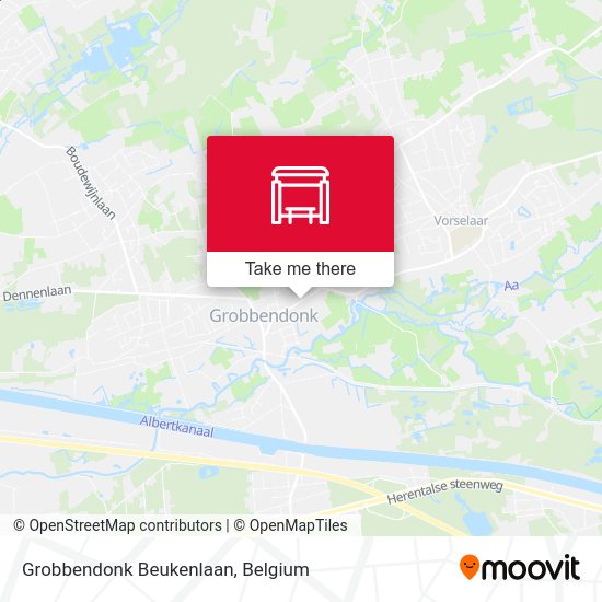Grobbendonk Beukenlaan plan