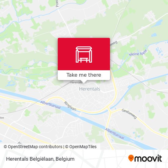 Herentals Belgiëlaan plan