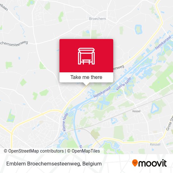 Emblem Broechemsesteenweg plan