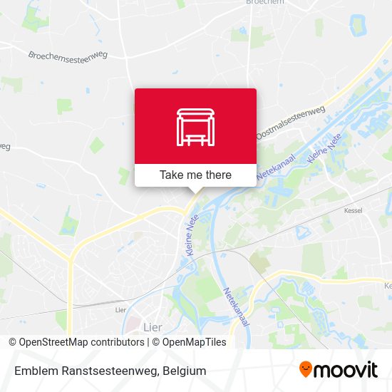 Emblem Ranstsesteenweg plan