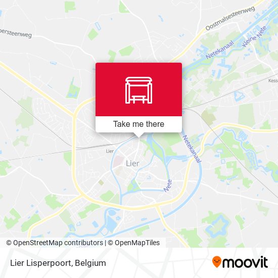 Lier Lisperpoort map