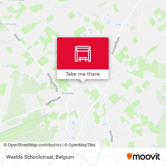 Weelde Schoolstraat plan