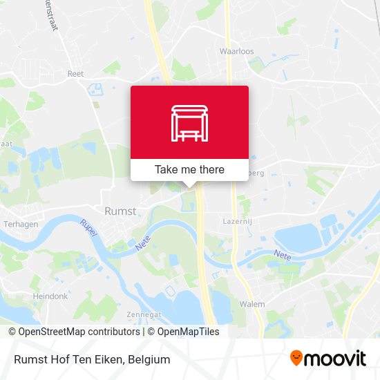 Rumst Hof Ten Eiken plan