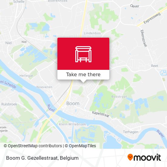 Boom G. Gezellestraat plan