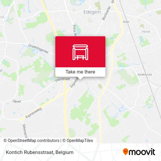 Kontich Rubensstraat plan