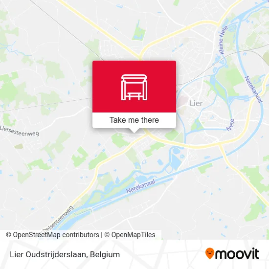 Lier Oudstrijderslaan map