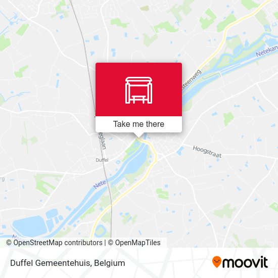 Duffel Gemeentehuis map