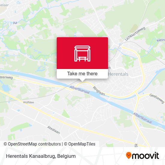 Herentals Kanaalbrug plan