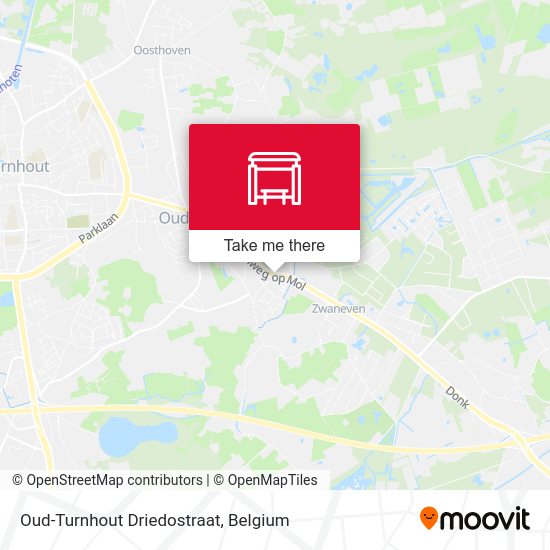 Oud-Turnhout Driedostraat plan