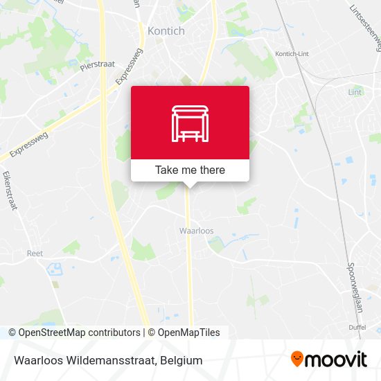 Waarloos Wildemansstraat plan