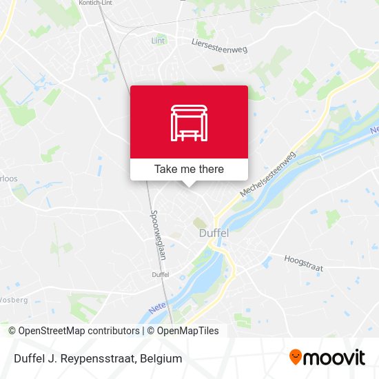 Duffel J. Reypensstraat plan