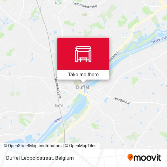 Duffel Leopoldstraat plan