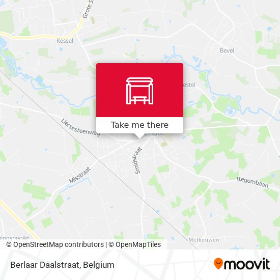 Berlaar Daalstraat plan