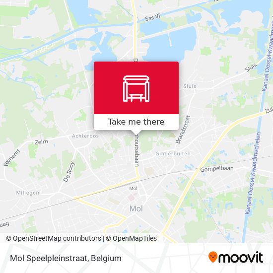 Mol Speelpleinstraat map