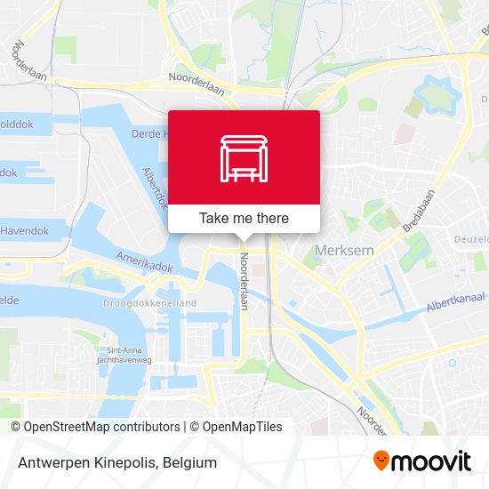 Antwerpen Kinepolis plan