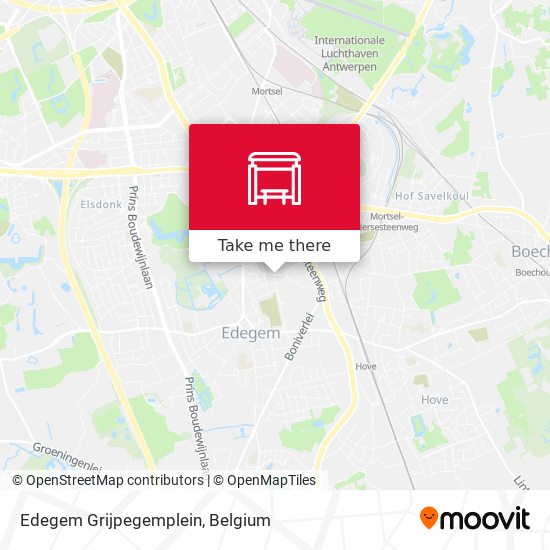 Edegem Grijpegemplein plan