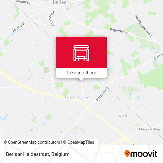 Berlaar Heidestraat plan