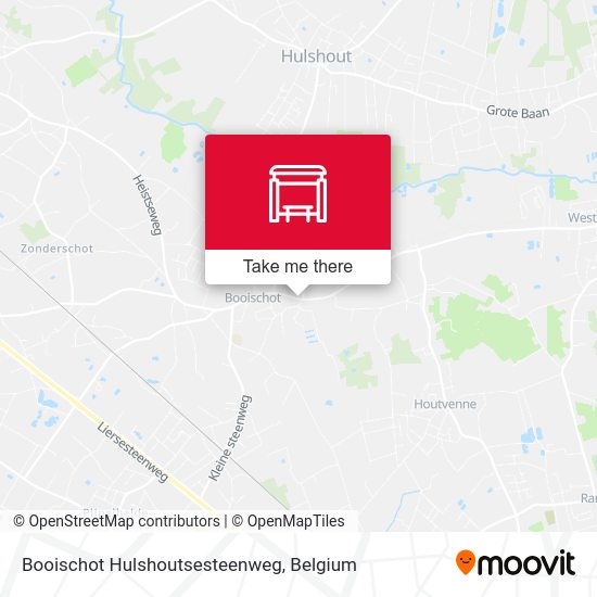 Booischot Hulshoutsesteenweg plan