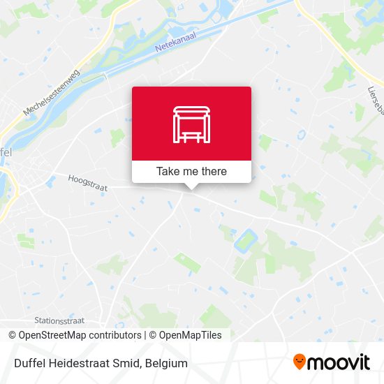 Duffel Heidestraat Smid map