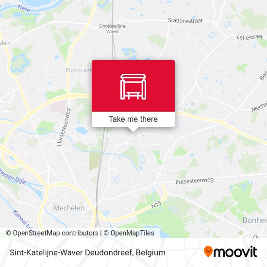 Sint-Katelijne-Waver Deudondreef map